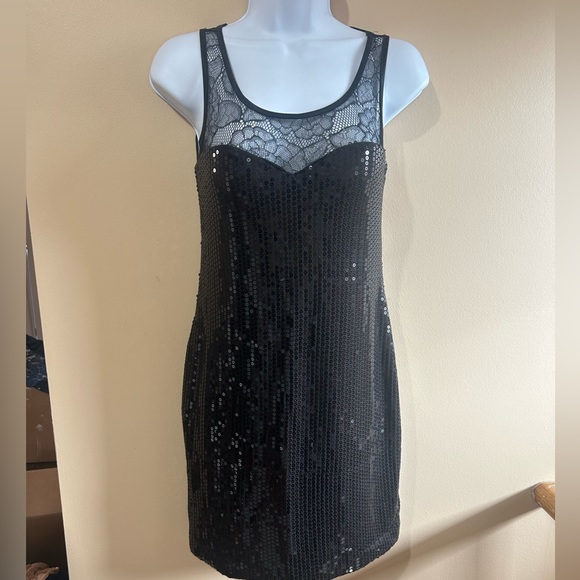 AS U WISH SEQUINED MINI DRESS IN SIZE SMALL - Picture 3 of 6